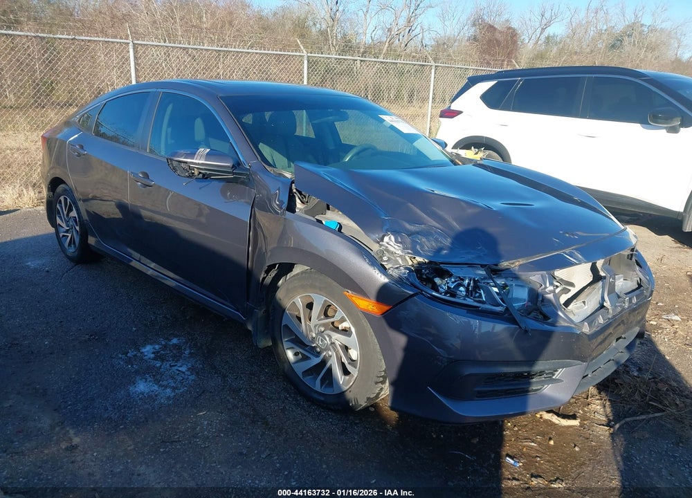 2018 HONDA CIVIC EX VIN: 2HGFC2F77JH547590