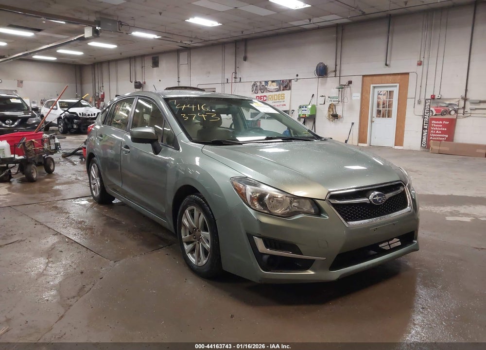 2016 SUBARU IMPREZA 2.0I PREMIUM VIN: JF1GPAB60GH260532
