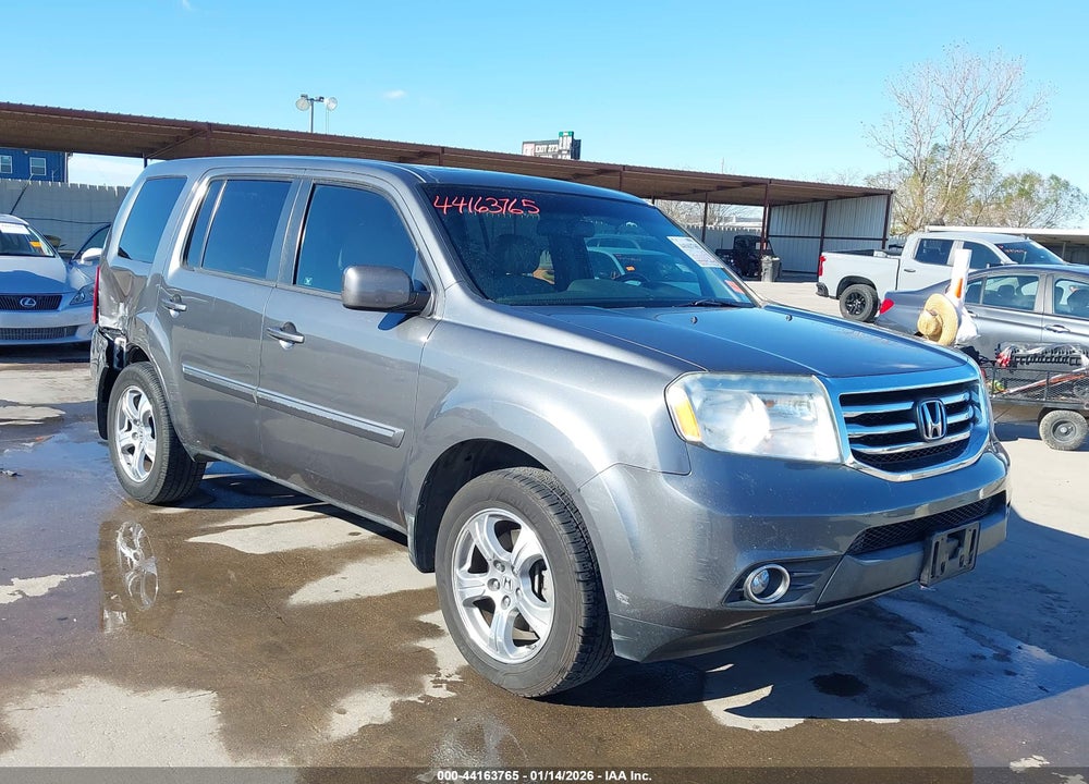 2012 HONDA PILOT EX-L VIN: 5FNYF3H54CB022446
