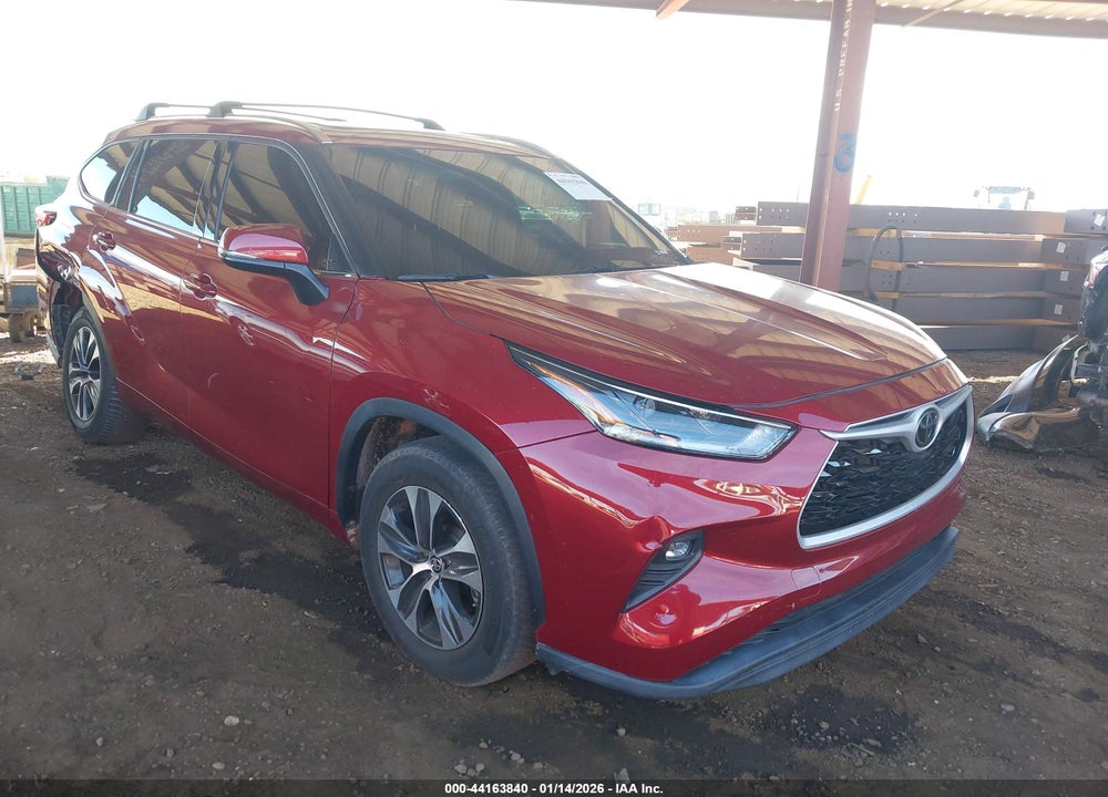 2021 TOYOTA HIGHLANDER XLE VIN: 5TDHZRAH3MS075974