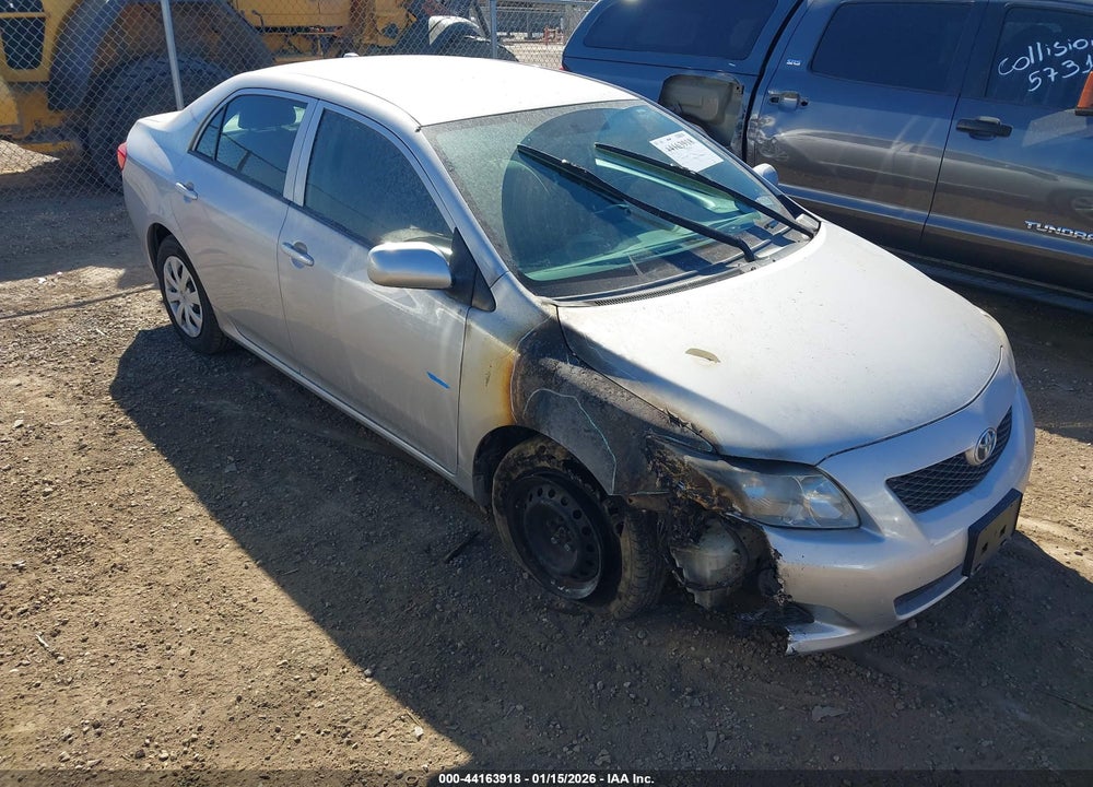 2010 TOYOTA COROLLA LE VIN: 2T1BU4EE3AC519186