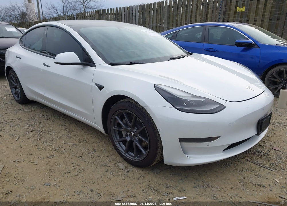 2021 TESLA MODEL 3 STANDARD RANGE PLUS REAR-WHEEL DRIVE VIN: 5YJ3E1EA3MF092783