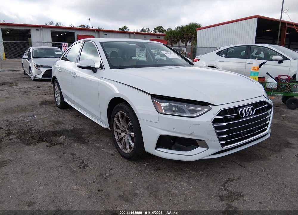 2022 AUDI A4 PREMIUM 40 TFSI QUATTRO S TRONIC VIN: WAUABAF4XNA004599