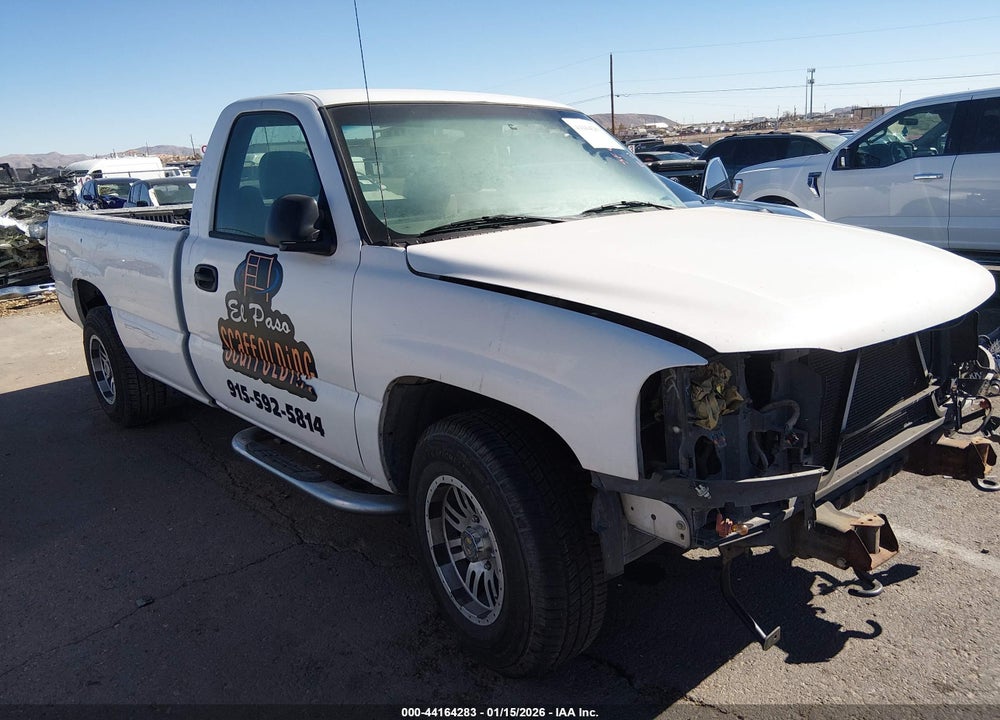 2004 GMC SIERRA 1500 WORK TRUCK VIN: 1GTEC14V04E193090