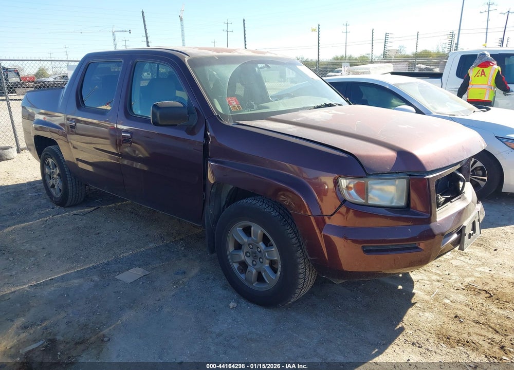 2007 HONDA RIDGELINE RTX VIN: 2HJYK16367H517101