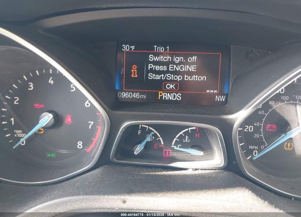 2015 FORD FOCUS TITANIUM VIN: 1FADP3J22FL333991
