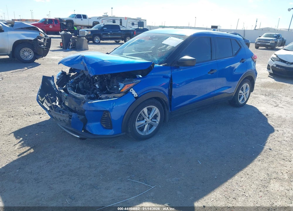 2022 NISSAN KICKS S XTRONIC CVT VIN: 3N1CP5BV8NL494605