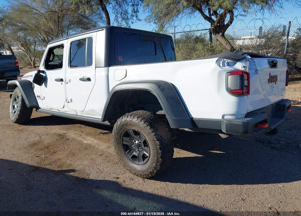 2021 JEEP GLADIATOR MOJAVE 4X4 VIN: 1C6JJTEG7ML596311