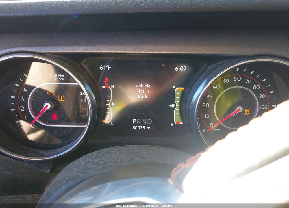 2021 JEEP GLADIATOR MOJAVE 4X4 VIN: 1C6JJTEG7ML596311