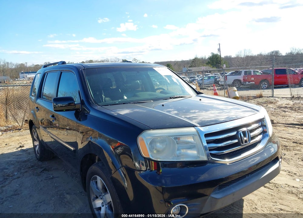 2014 HONDA PILOT TOURING VIN: 5FNYF4H99EB012992