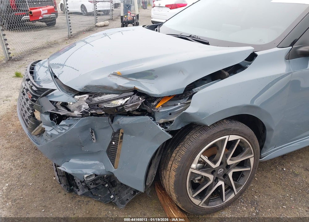 2025 NISSAN SENTRA SR VIN: 3N1AB8DV0SY405919