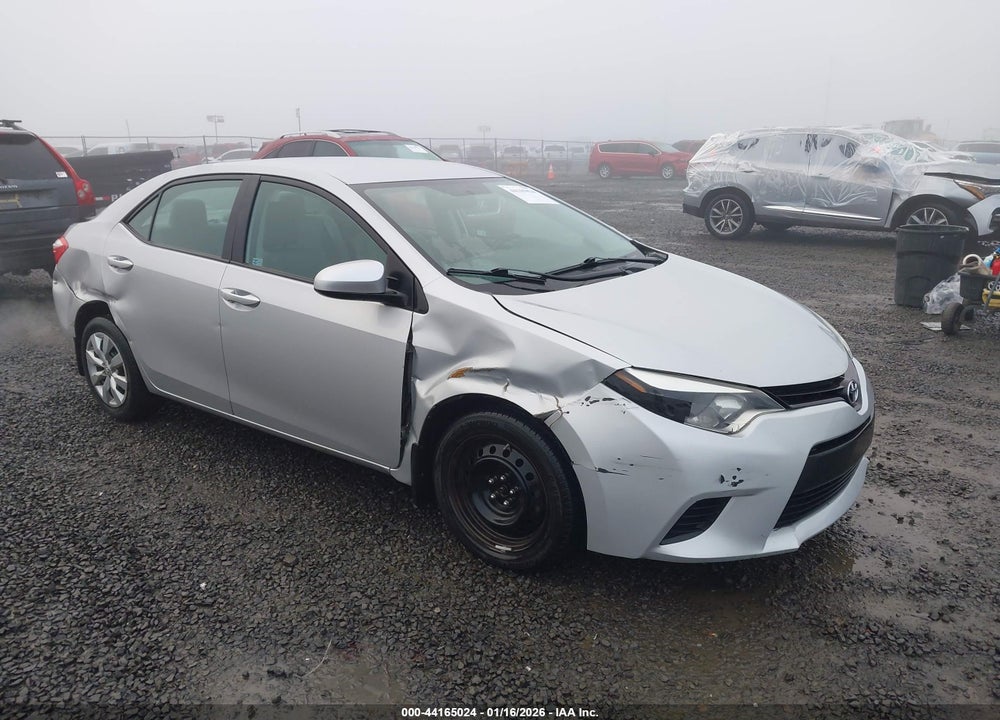 2014 TOYOTA COROLLA LE VIN: 2T1BURHE6EC129780