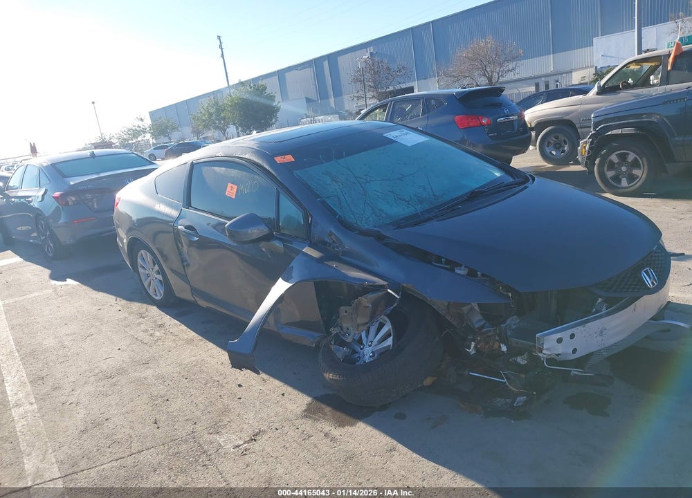 2012 HONDA CIVIC EXL VIN: 2HGFG3B14CH541910
