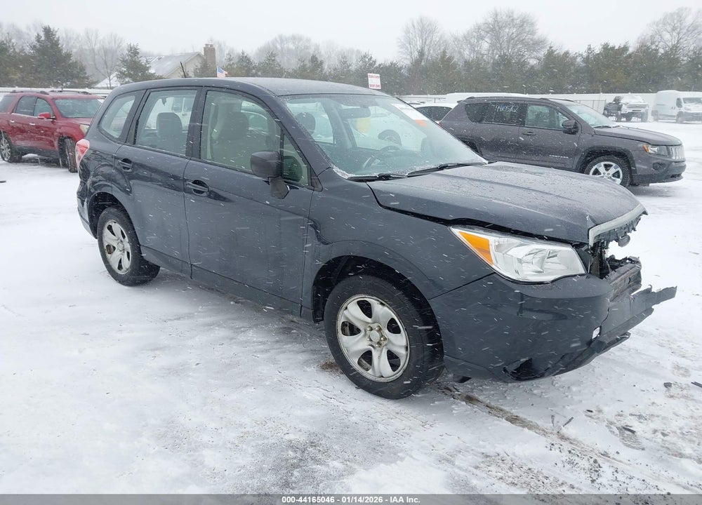 2014 SUBARU FORESTER 2.5I VIN: JF2SJAAC1EH435608