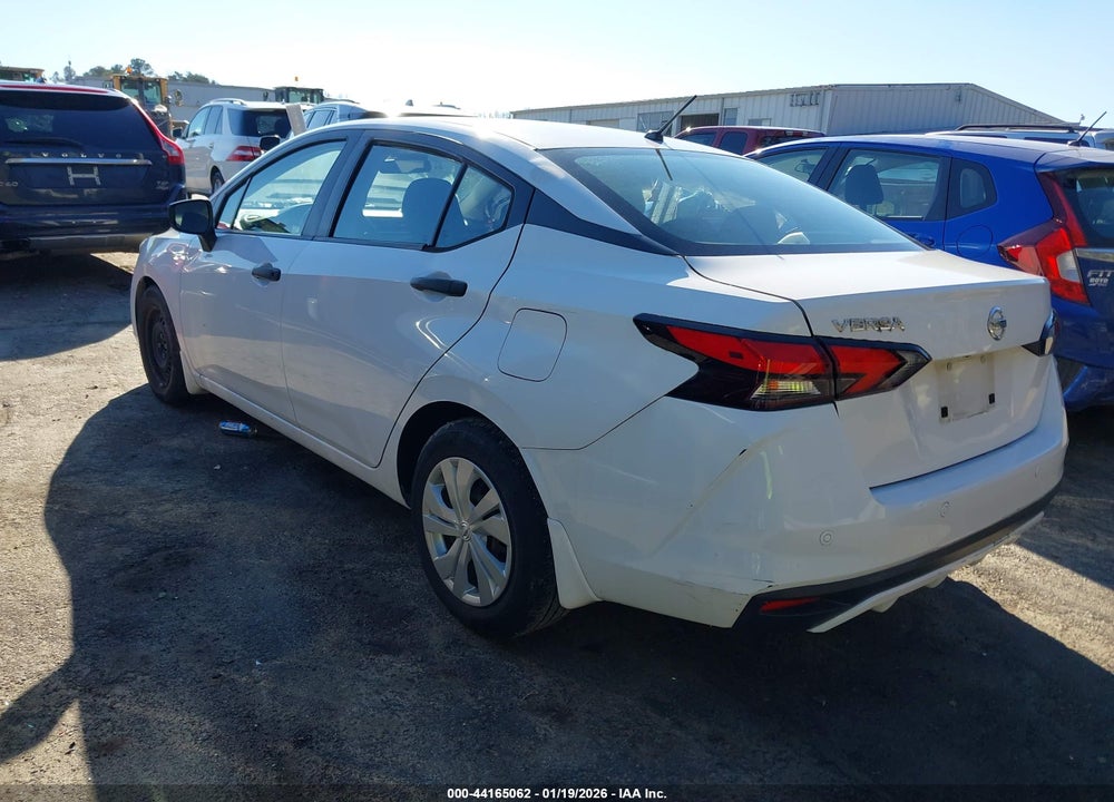 2020 NISSAN VERSA S XTRONIC CVT VIN: 3N1CN8DV7LL805863