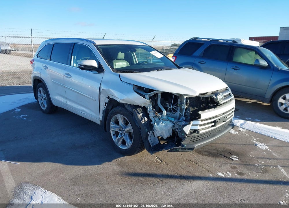 2017 TOYOTA HIGHLANDER LIMITED VIN: 5TDDZRFH9HS450182
