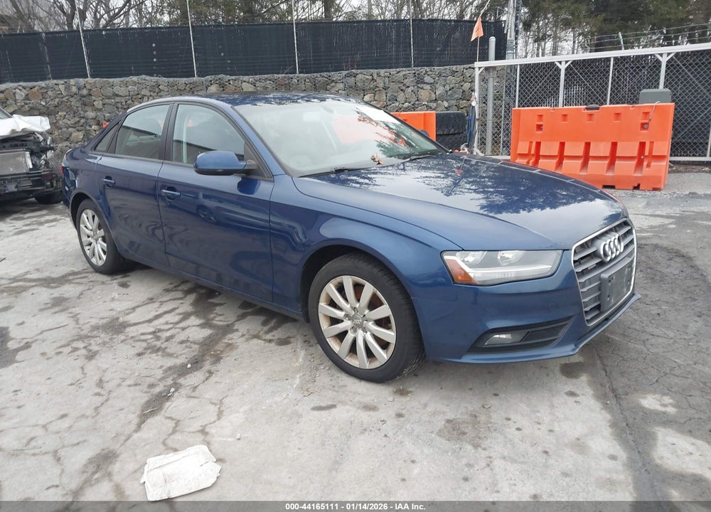 2014 AUDI A4 2.0T PREMIUM VIN: WAUBFAFL3EN029451