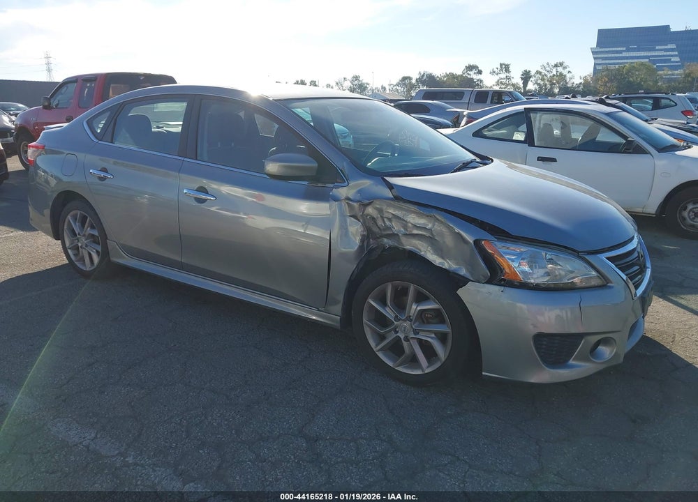 2013 NISSAN SENTRA SR VIN: 3N1AB7AP8DL622408