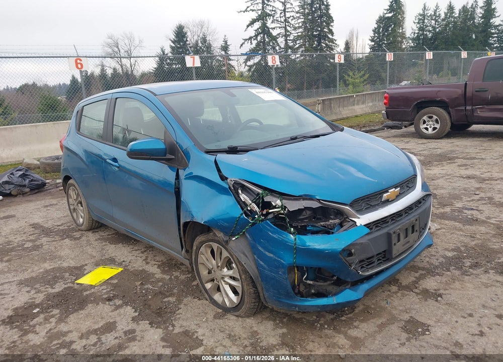 2021 CHEVROLET SPARK FWD 1LT AUTOMATIC VIN: KL8CD6SA8MC703885
