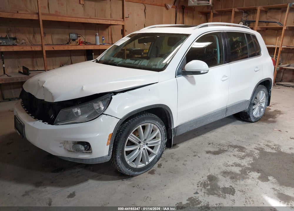 2013 VOLKSWAGEN TIGUAN S/SE/SEL VIN: WVGBV7AX7DW538417