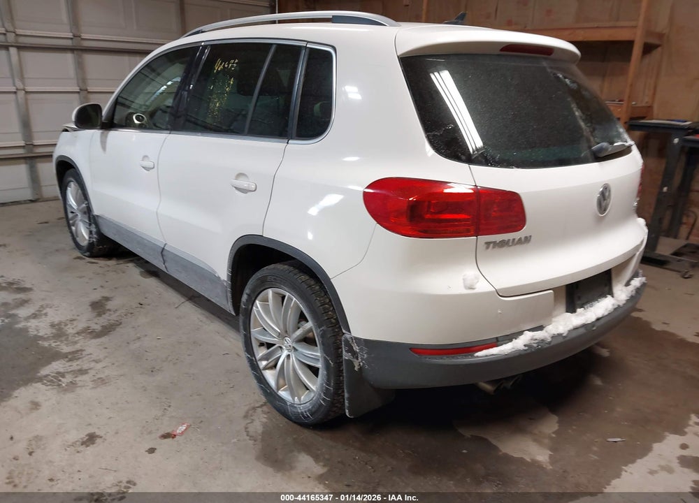 2013 VOLKSWAGEN TIGUAN S/SE/SEL VIN: WVGBV7AX7DW538417