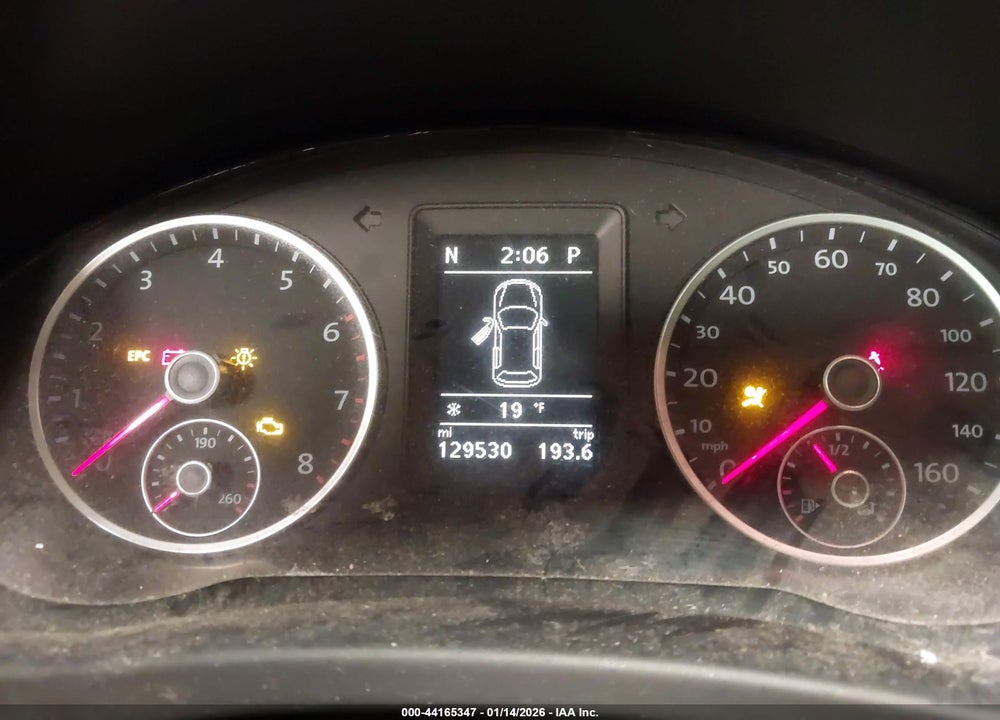2013 VOLKSWAGEN TIGUAN S/SE/SEL VIN: WVGBV7AX7DW538417
