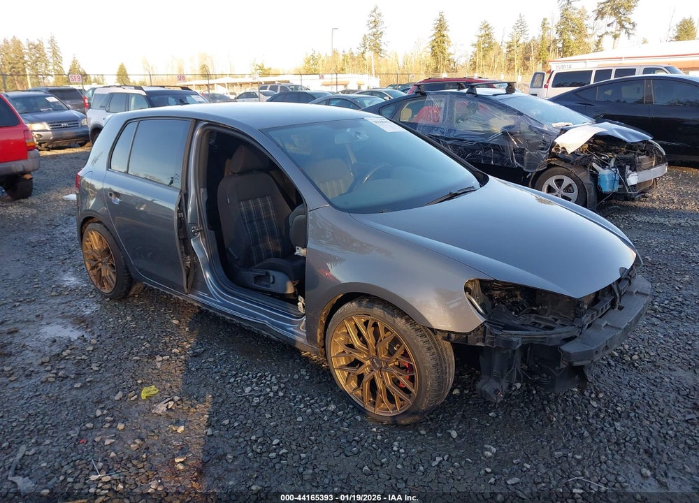2012 VOLKSWAGEN GTI 4-DOOR VIN: WVWHD7AJ5CW182271