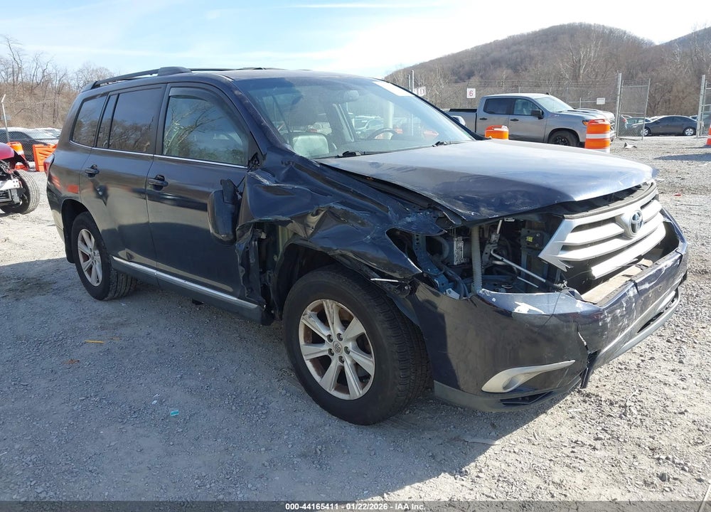 2013 TOYOTA HIGHLANDER SE V6 VIN: 5TDZK3EH5DS124012