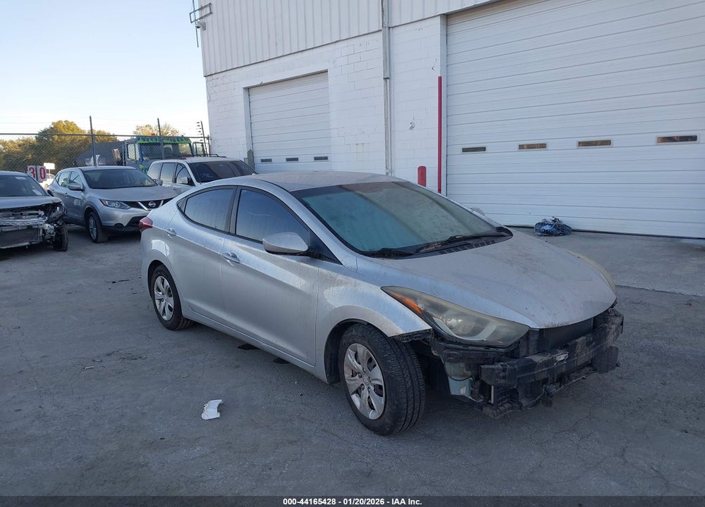 2016 HYUNDAI ELANTRA SE VIN: 5NPDH4AE8GH729730