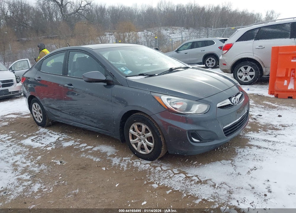 2013 HYUNDAI ACCENT GLS VIN: KMHCT4AE7DU336566