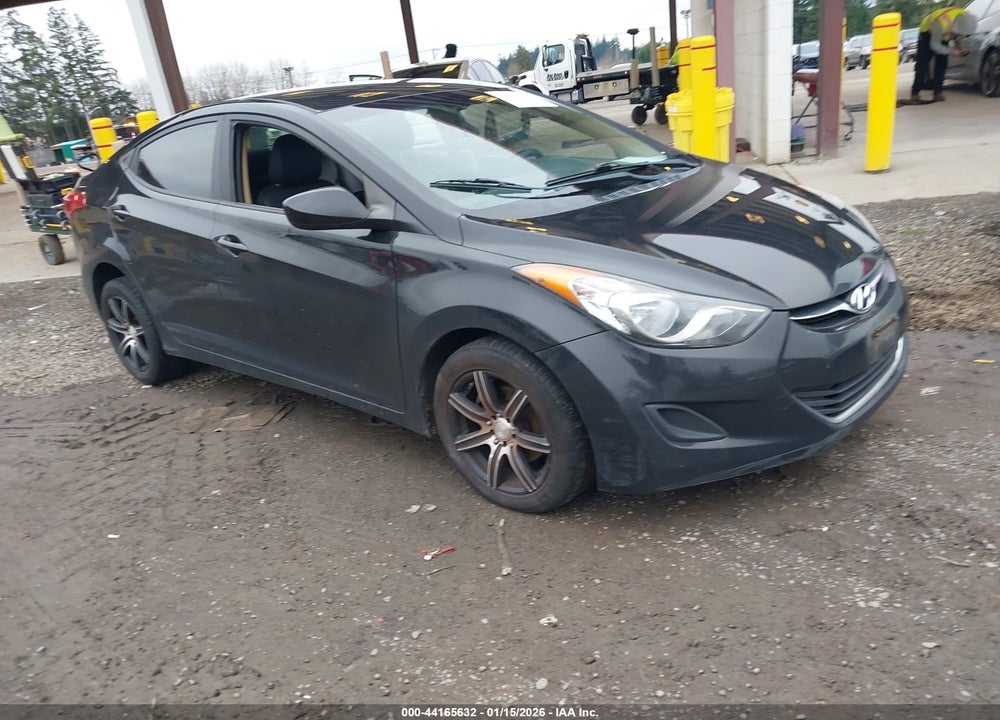 2012 HYUNDAI ELANTRA GLS VIN: 5NPDH4AE6CH091200