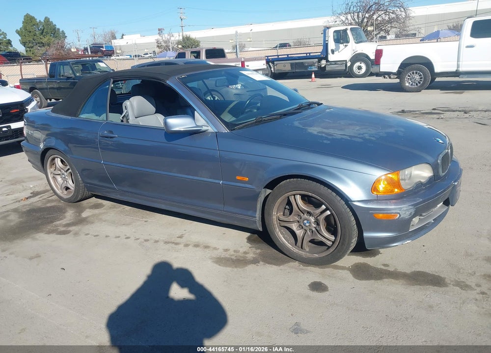 2001 BMW 330CI VIN: WBABS53421EV87897