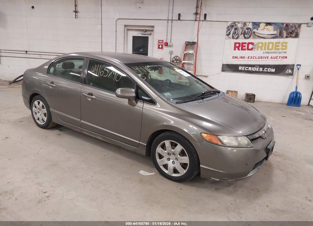 2008 HONDA CIVIC LX VIN: 2HGFA15568H311135