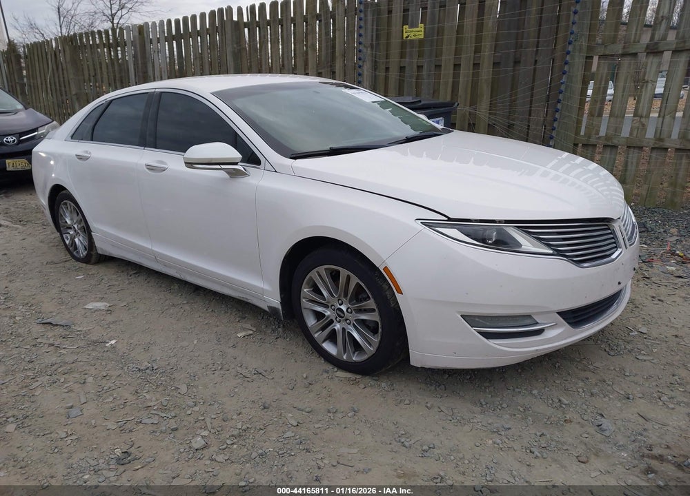 2014 LINCOLN MKZ HYBRID VIN: 3LN6L2LUXER812047
