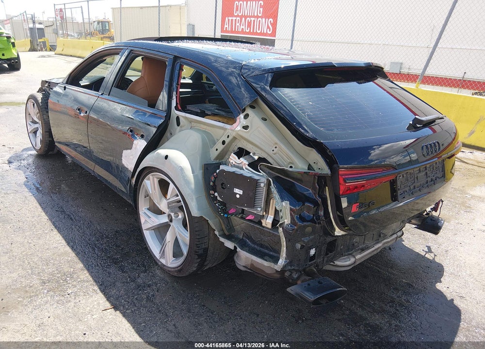 2021 AUDI RS 6 AVANT TFSI QUATTRO TIPTRONIC VIN: WUA1CBF26MN904138