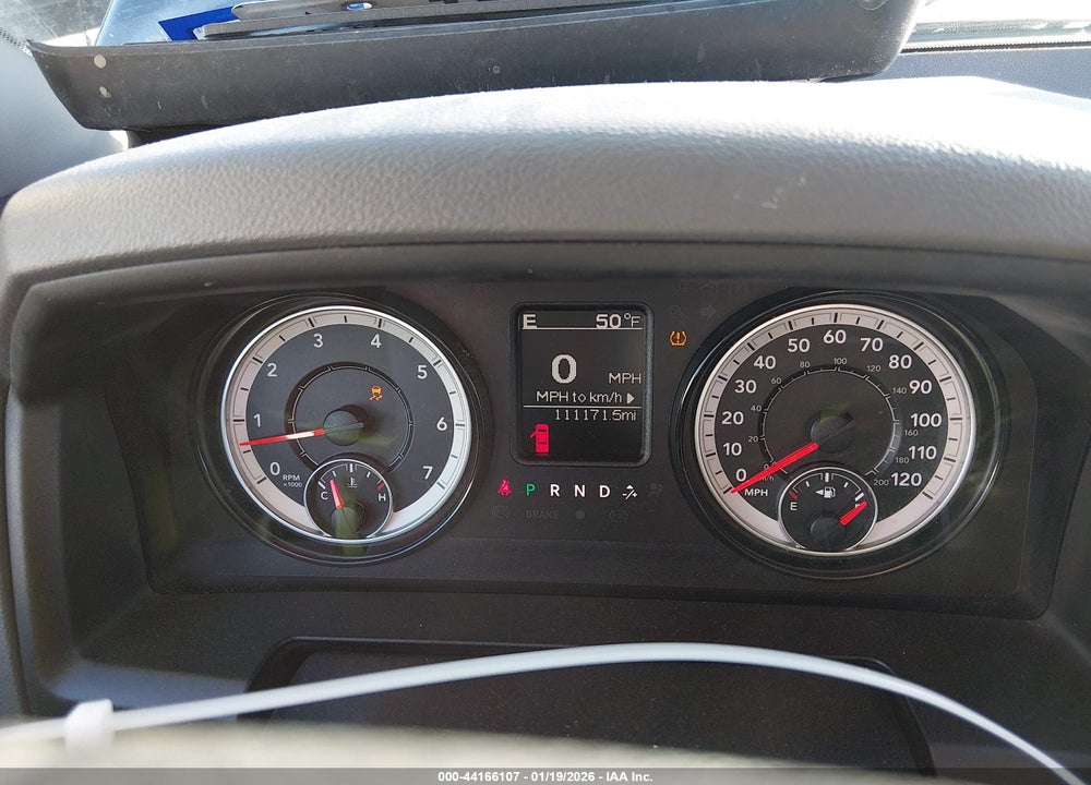 2019 RAM 1500 CLASSIC SLT  4X2 6'4 BOX VIN: 1C6RR6TT1KS510085