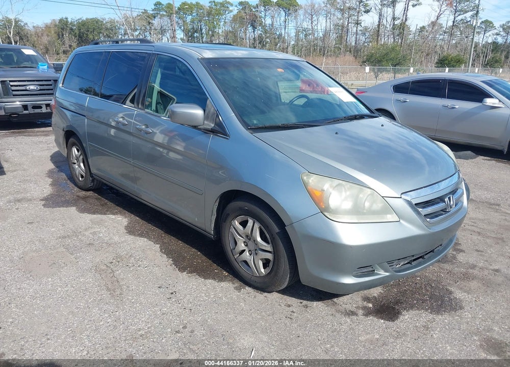2007 HONDA ODYSSEY EX-L VIN: 5FNRL38727B141231