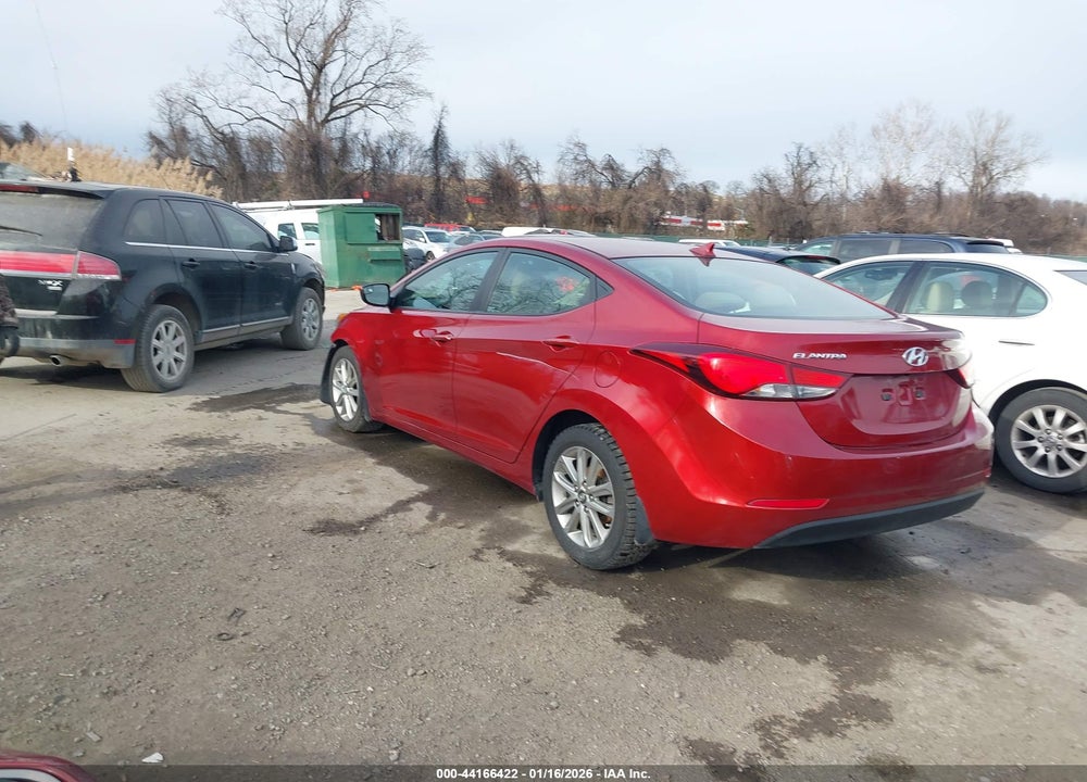 2016 HYUNDAI ELANTRA SE/SPORT/LIMITED VIN: 5NPDH4AE7GH656768