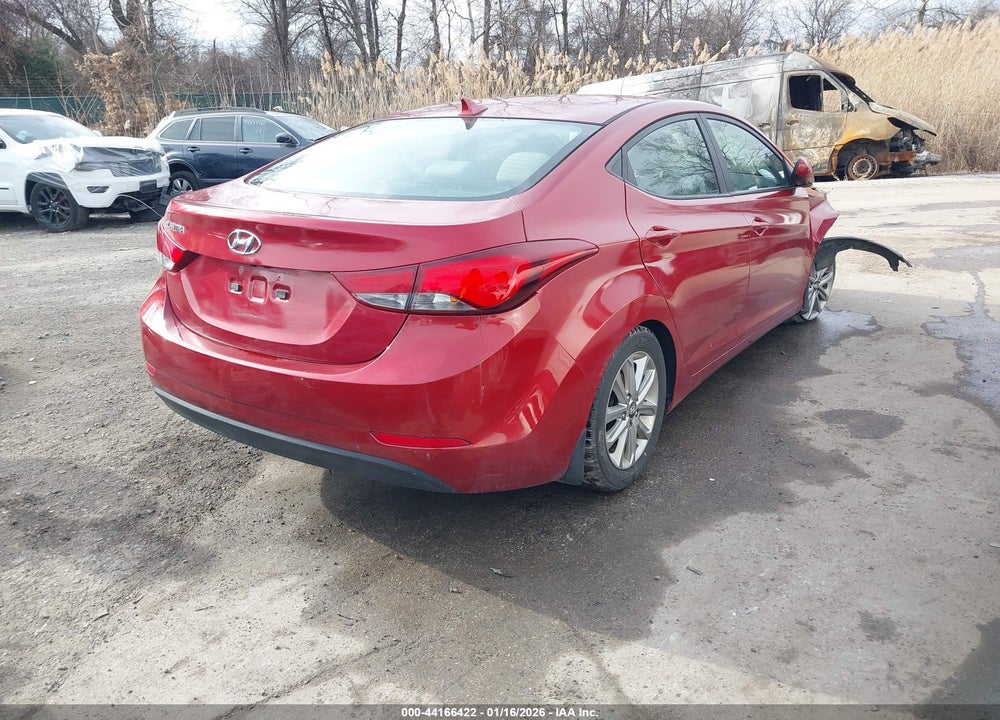 2016 HYUNDAI ELANTRA SE/SPORT/LIMITED VIN: 5NPDH4AE7GH656768