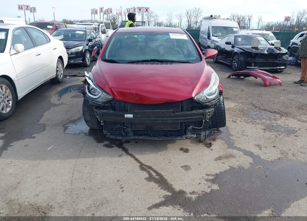 2016 HYUNDAI ELANTRA SE/SPORT/LIMITED VIN: 5NPDH4AE7GH656768