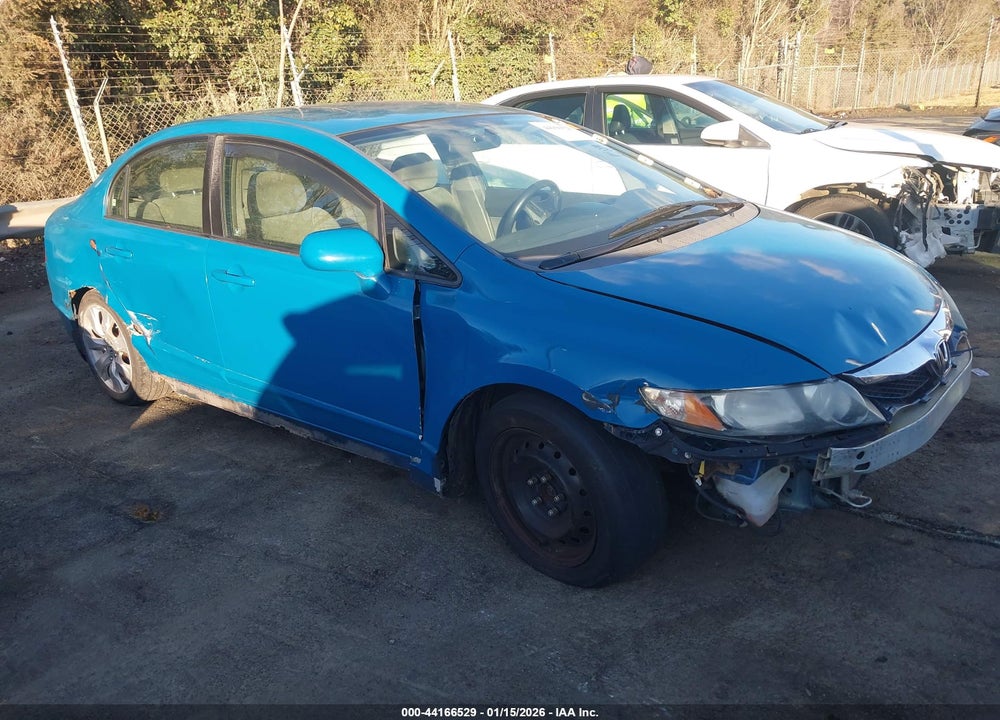 2009 HONDA CIVIC LX VIN: 2HGFA16549H329486