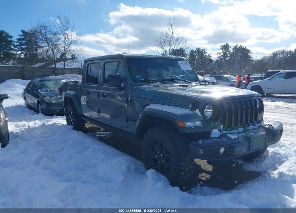 2021 JEEP GLADIATOR WILLYS 4X4 VIN: 1C6HJTAG3ML557185