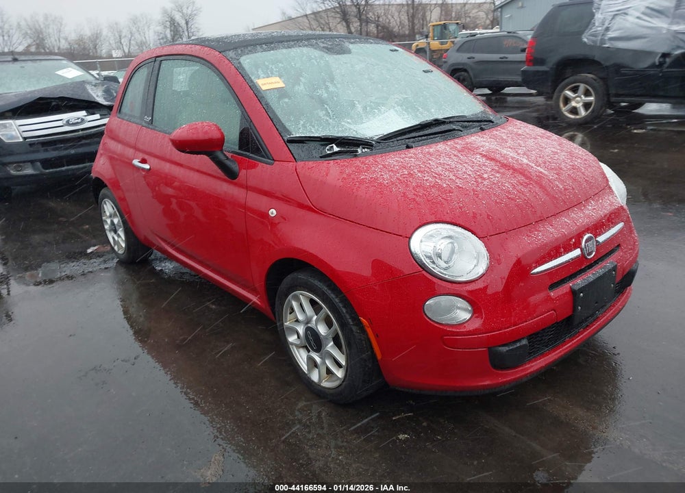 2012 FIAT 500C POP VIN: 3C3CFFDR0CT119282
