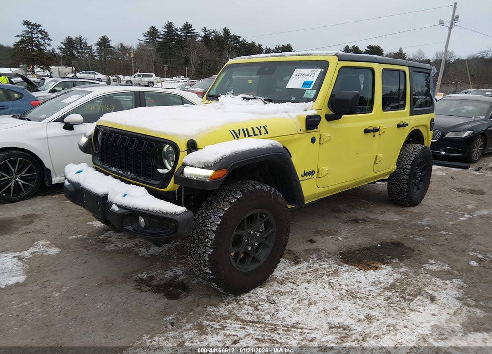 2024 JEEP WRANGLER 4XE WILLYS 4XE VIN: 1C4RJXN61RW141468