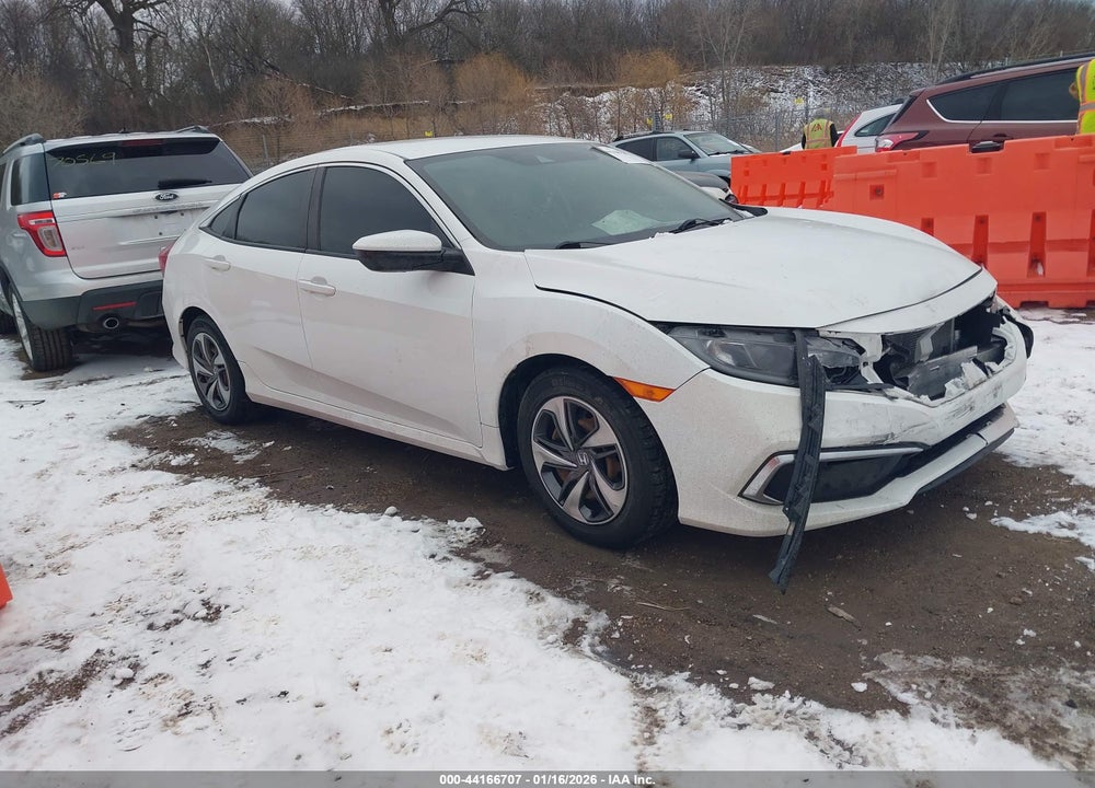 2019 HONDA CIVIC LX VIN: 19XFC2F66KE016481