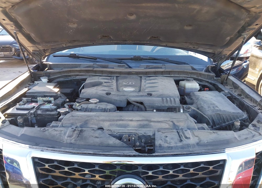 2017 NISSAN ARMADA PLATINUM VIN: JN8AY2NE2H9706816