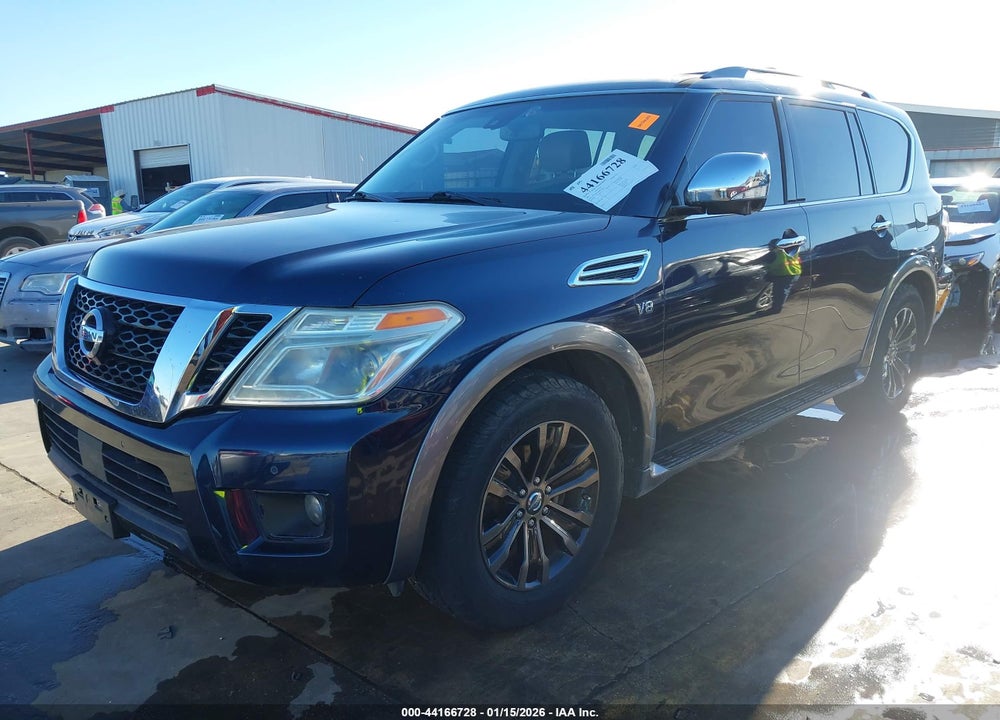 2017 NISSAN ARMADA PLATINUM VIN: JN8AY2NE2H9706816
