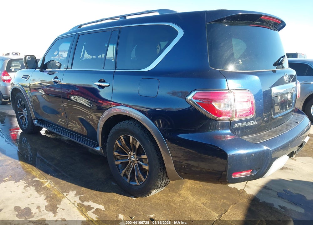 2017 NISSAN ARMADA PLATINUM VIN: JN8AY2NE2H9706816