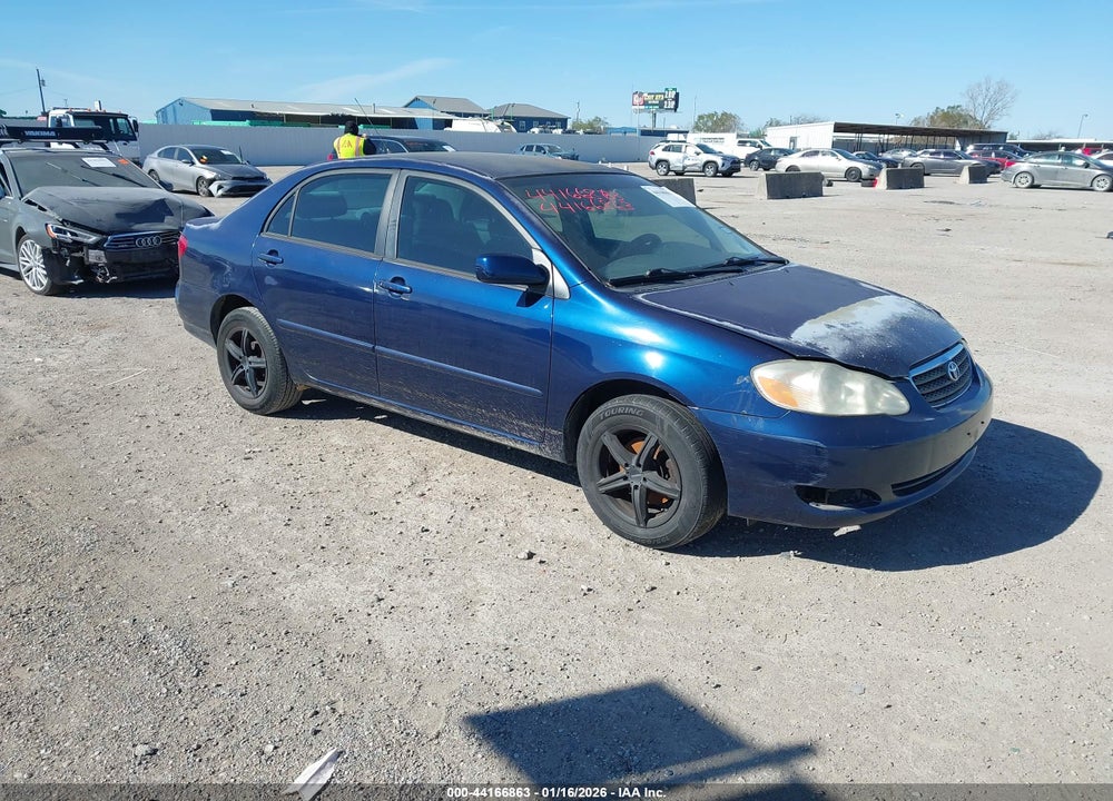 2008 TOYOTA COROLLA LE VIN: 2T1BR32EX8C917635