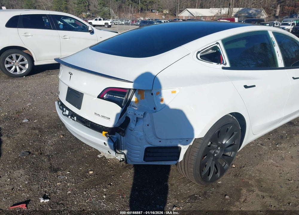 2022 TESLA MODEL 3 PERFORMANCE DUAL MOTOR ALL-WHEEL DRIVE VIN: 5YJ3E1EC9NF298256